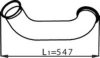 DAF 1660747 Exhaust Pipe